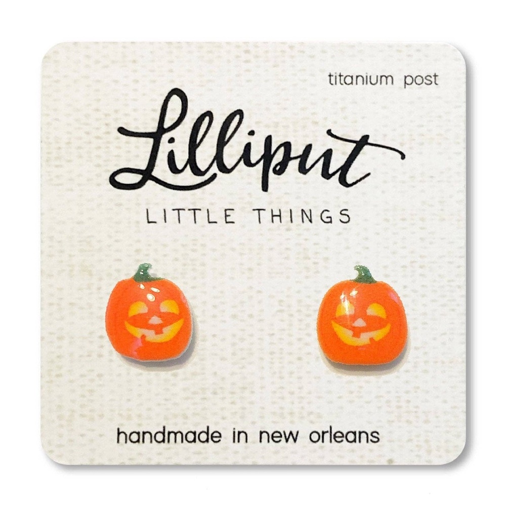 Jack O Lantern Earrings